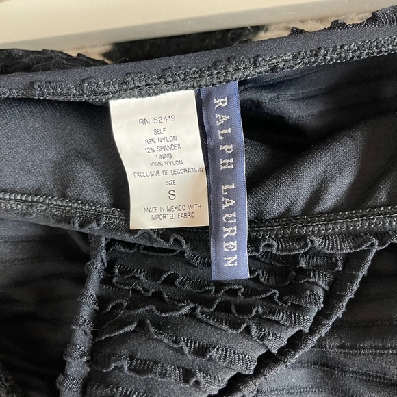 Ralph Lauren Womens Size S Small Bikini Bottom Swimsuit Black Black Label NWT - Picture 5 of 6